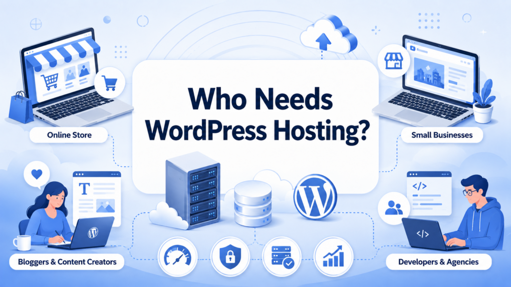 What Is WordPress Hosting? A Beginner’s Guide-Who Needs WordPress Hosting?