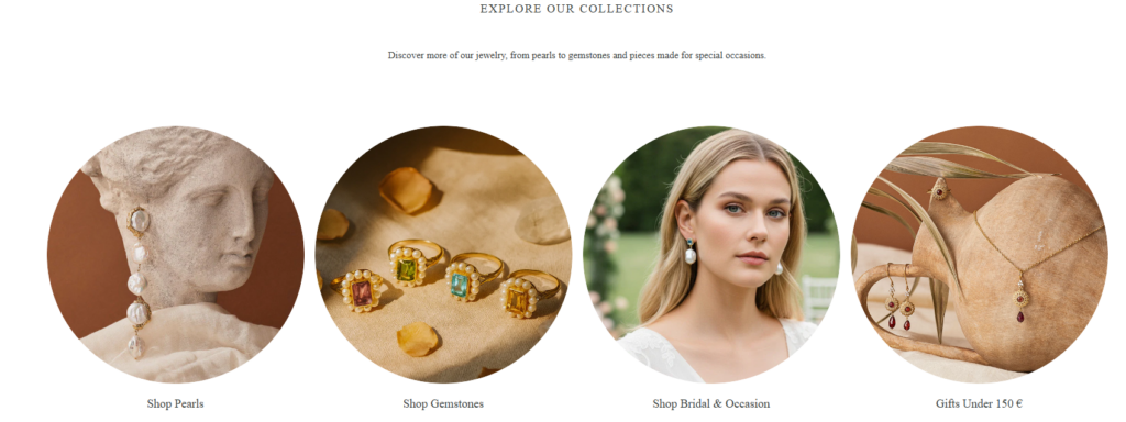 This Jewelry Website Makes Luxury Feel Irresistible-Our Design Strategy-Homepage as the Brand Gateway-Lifestyle and Occasion Sections