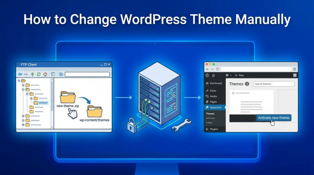 How to Change WordPress Theme Without Breaking Your Site-How to Change WordPress Theme Manually