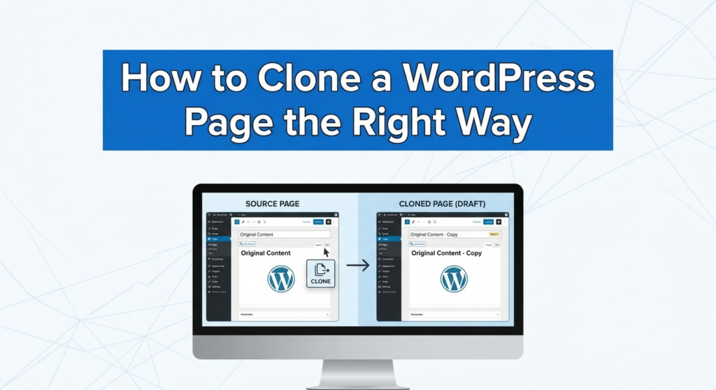 How to Clone a WordPress Page the Right Way