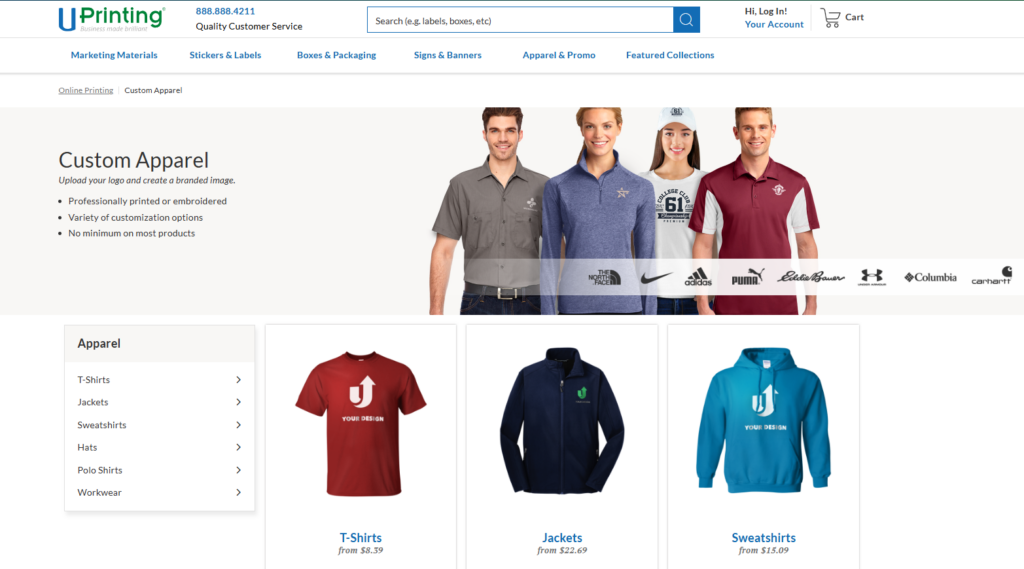 Why This Printing Website Keeps Buyers Scrolling-Designing Beyond the Homepage-Category Pages
