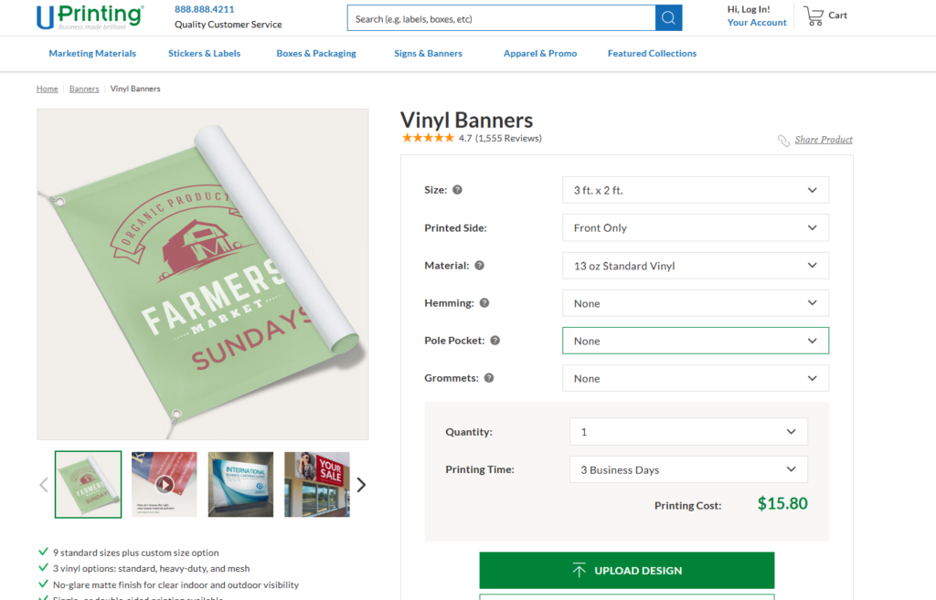 Why This Printing Website Keeps Buyers Scrolling-Designing Beyond the Homepage-Product Detail Pages