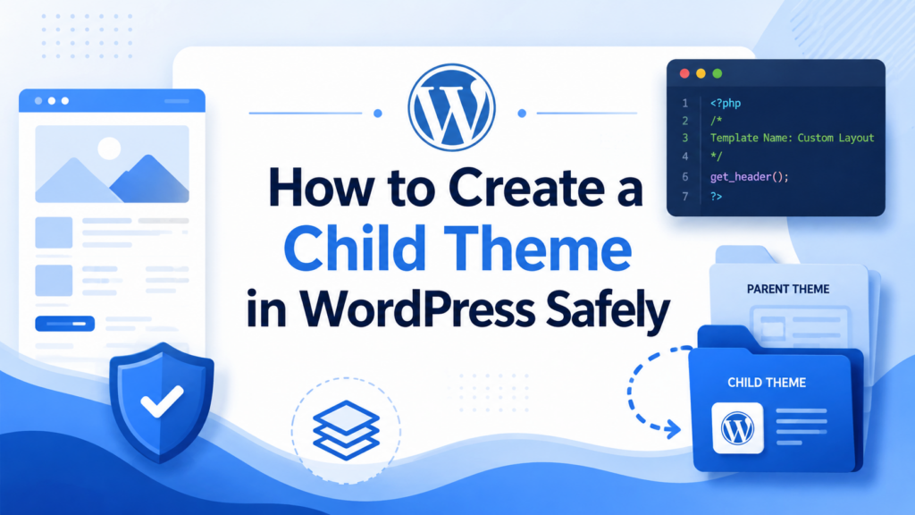 How to Create a Child Theme in WordPress Safely