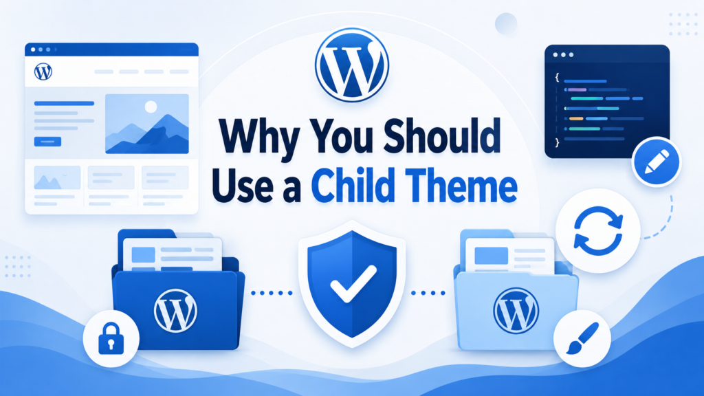 How to Create a Child Theme in WordPress Safely-Why You Should Use a Child Theme
