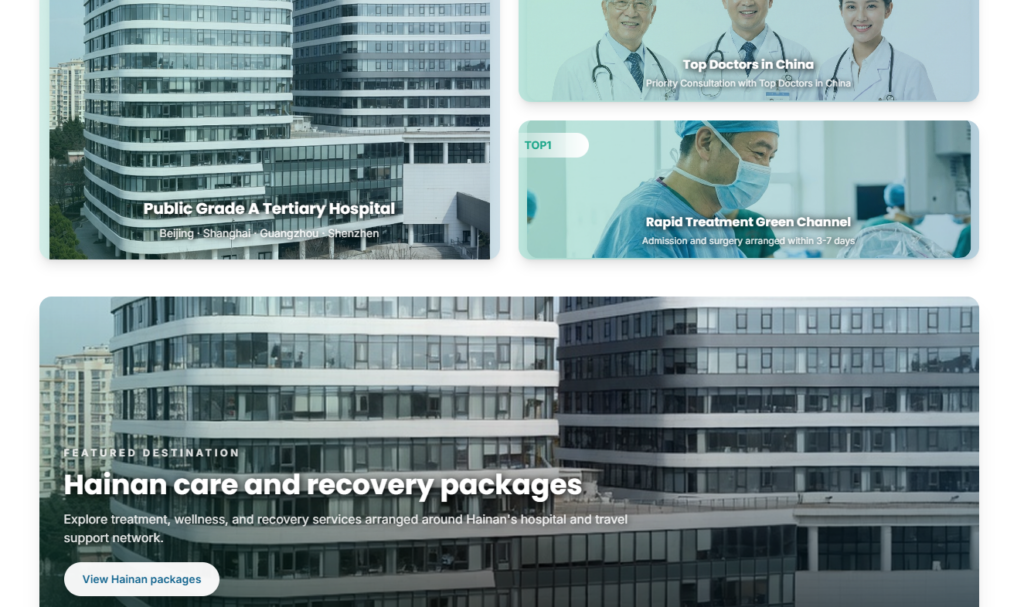 A Medical Tourism Website Built to Win Trust-Homepage-First, Journey-Second-Consultation CTA