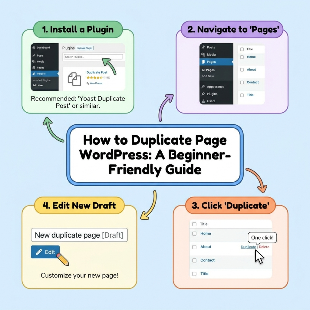 How to Duplicate Page WordPress: A Beginner-Friendly Guide