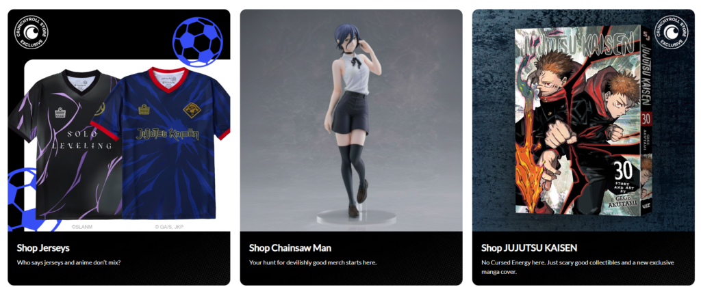 The Website Design Trick Anime Stores Should Copy-Homepage Structure Planning-Category Blocks