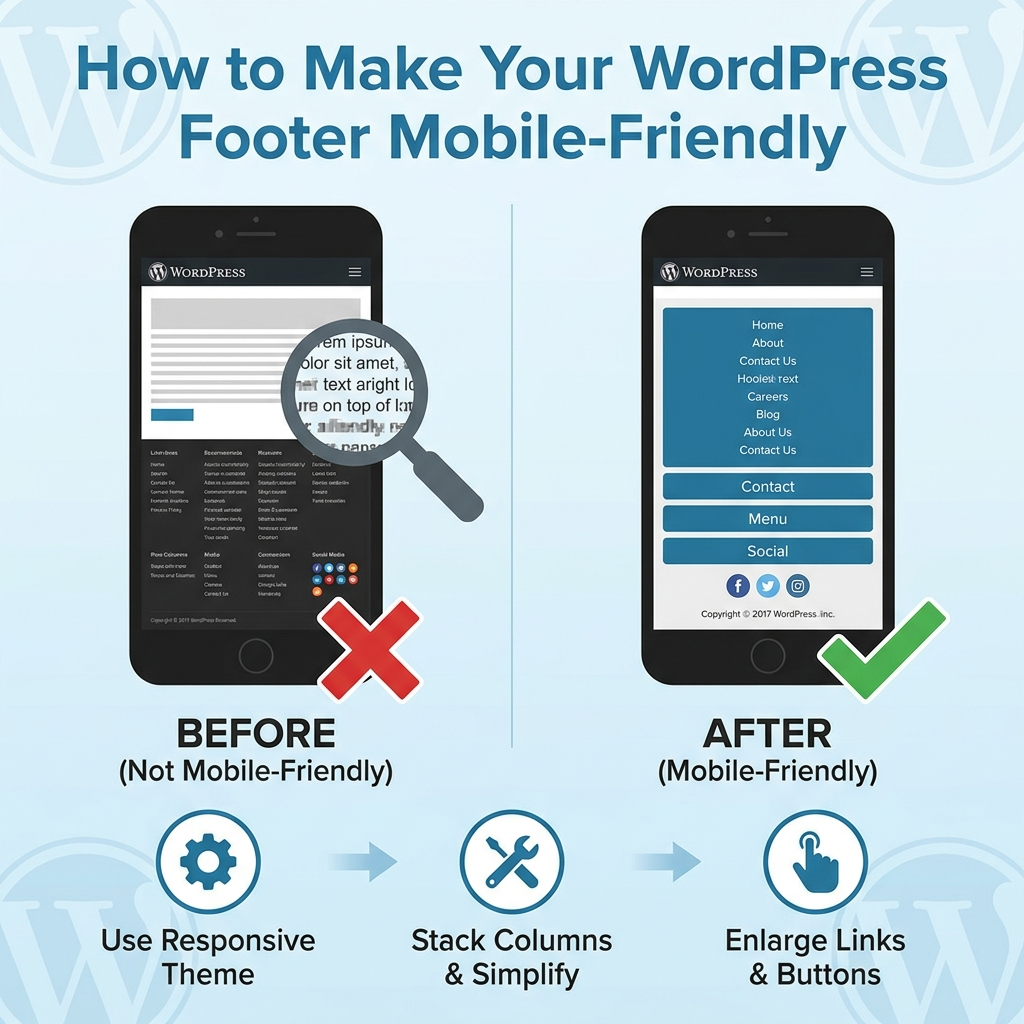 How to Edit Footer in WordPress: A Beginner-Friendly Guide-How to Make Your WordPress Footer Mobile-Friendly