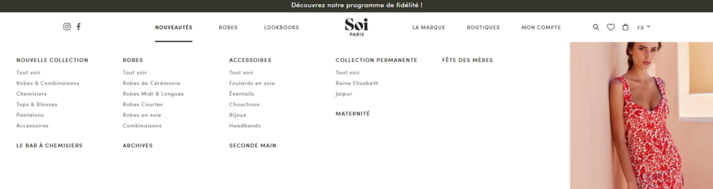 The Shopify Design Tricks Behind a Paris Fashion Brand-Homepage Design Strategy-Featured Category Blocks