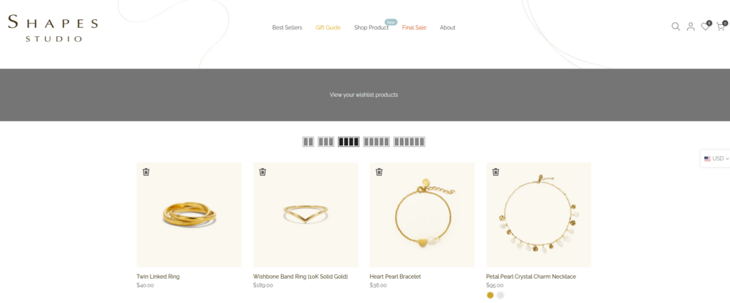 How This Shopify Jewelry Store Instantly Builds Trust-Page Design Beyond the Homepage-Trust Messaging Built Into the Page