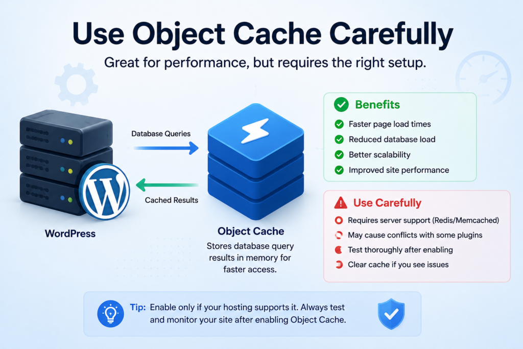 How to Configure LSCache WordPress for Faster Performance-Use Object Cache Carefully