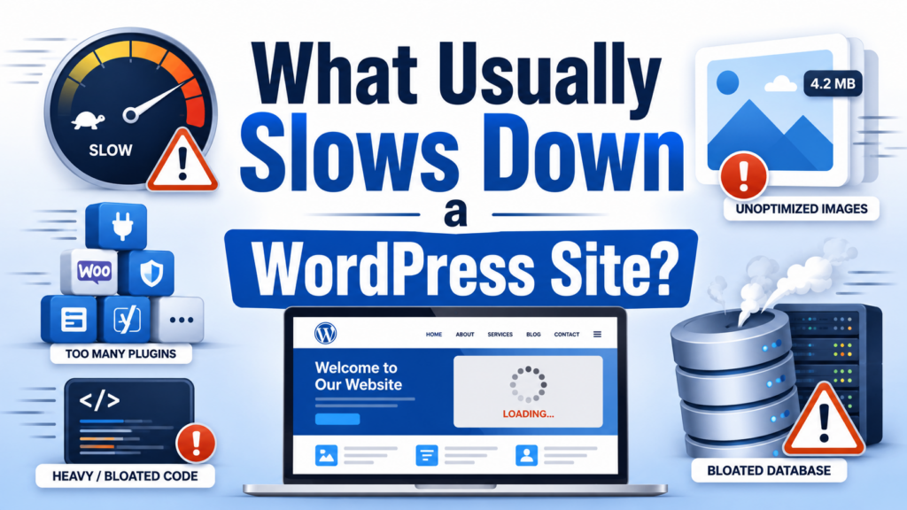 How to Speed Up Your WordPress Site Without Breaking It-What Usually Slows Down a WordPress Site?