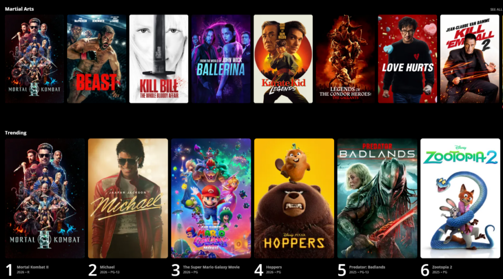How Smart Movie Website Design Builds Engagement-Martial Arts and Trending: Creating Energy and Urgency