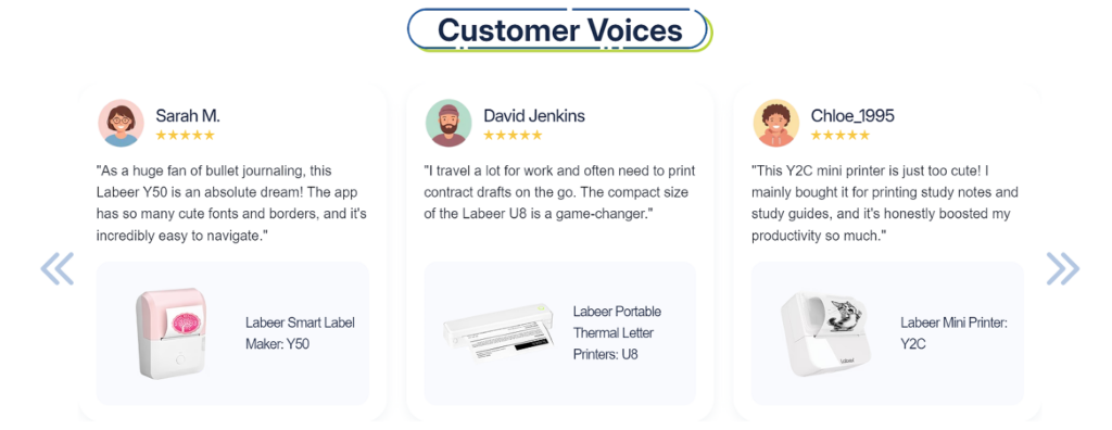 Designing a Softer Shopify Printer Shopping Experience-Customer Voices: Turning Reviews Into Trust Assets