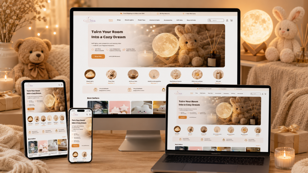 How Cozy Blink Builds A Softer Shopping Experience