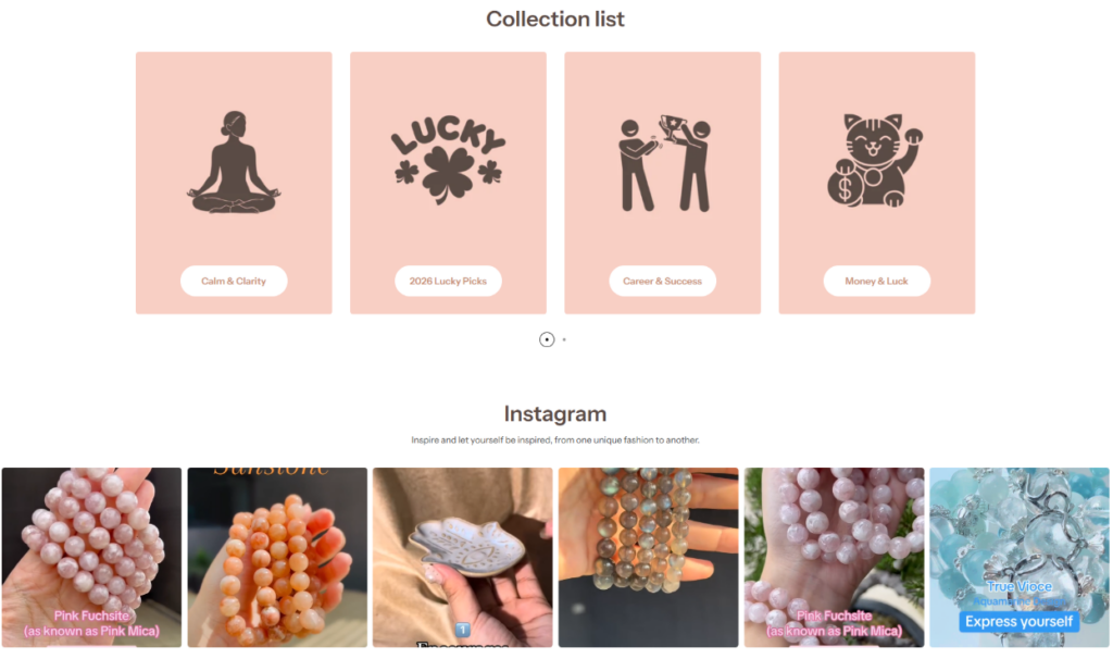 How No7Crystal Turns Crystal Jewelry Into Trust-Collection List and Instagram: Organizing Emotion and Inspiration