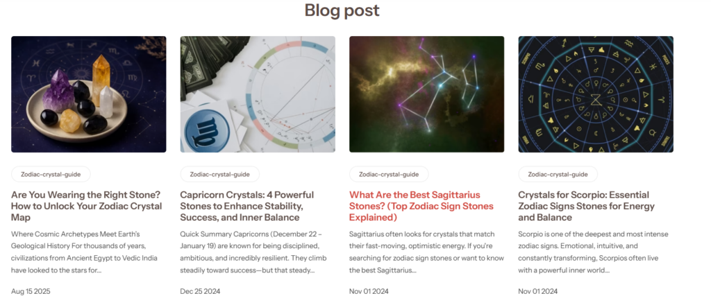 How No7Crystal Turns Crystal Jewelry Into Trust-Blog Section: Building Knowledge and Long-Term Trust