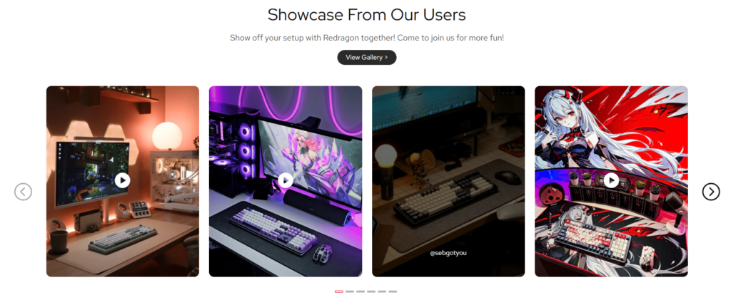 A Shopify Gaming Peripherals Website Built To Win-User Showcase: Turning Customers Into Social Proof