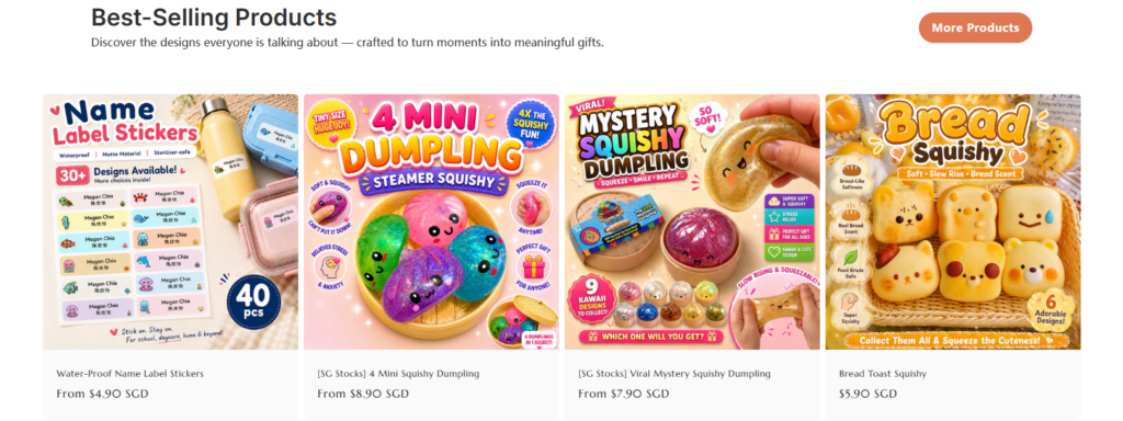 Gift-Oriented Shopify UX Designed for Emotional Commerce-Best-Selling Products: Social Proof as a Conversion Engine