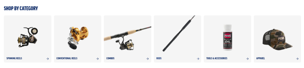 How PENN Builds a Powerful Shopify Fishing Store-Category Navigation That Reduces Friction