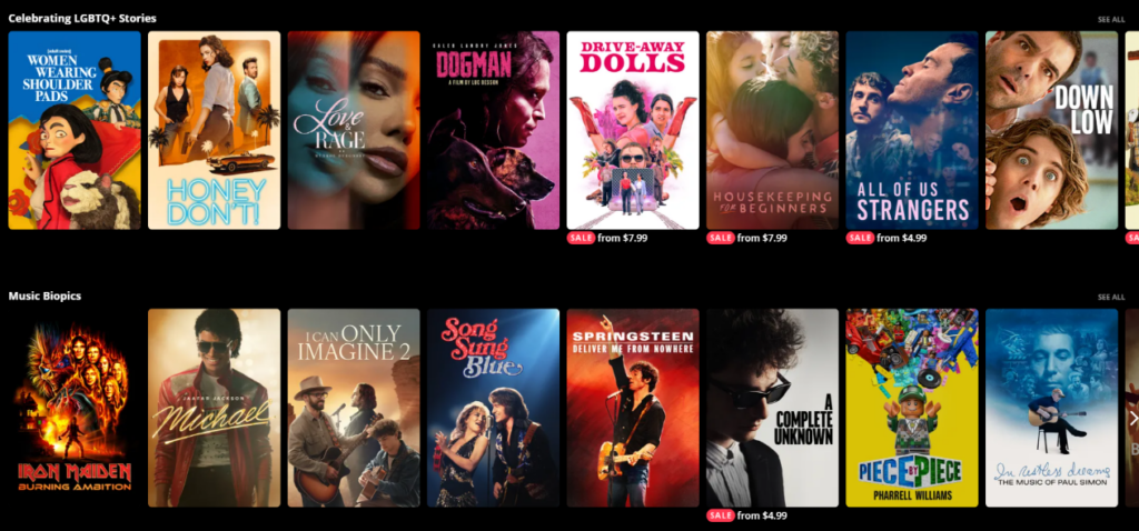 How Smart Movie Website Design Builds Engagement-Celebrating LGBTQ+ Stories and Music Biopics: Designing Editorial Curation