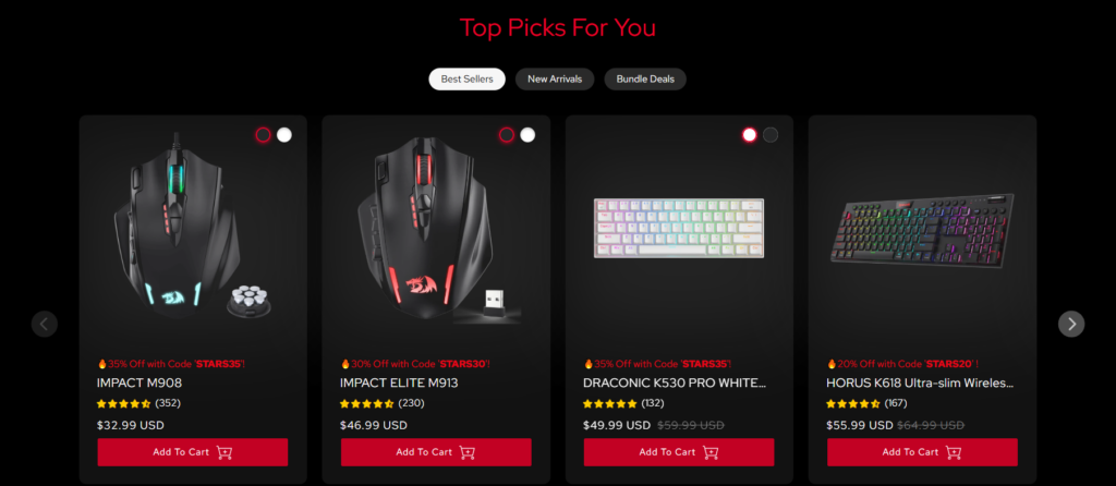 A Shopify Gaming Peripherals Website Built To Win-Blog Recommendations: Supporting Education Before Purchase