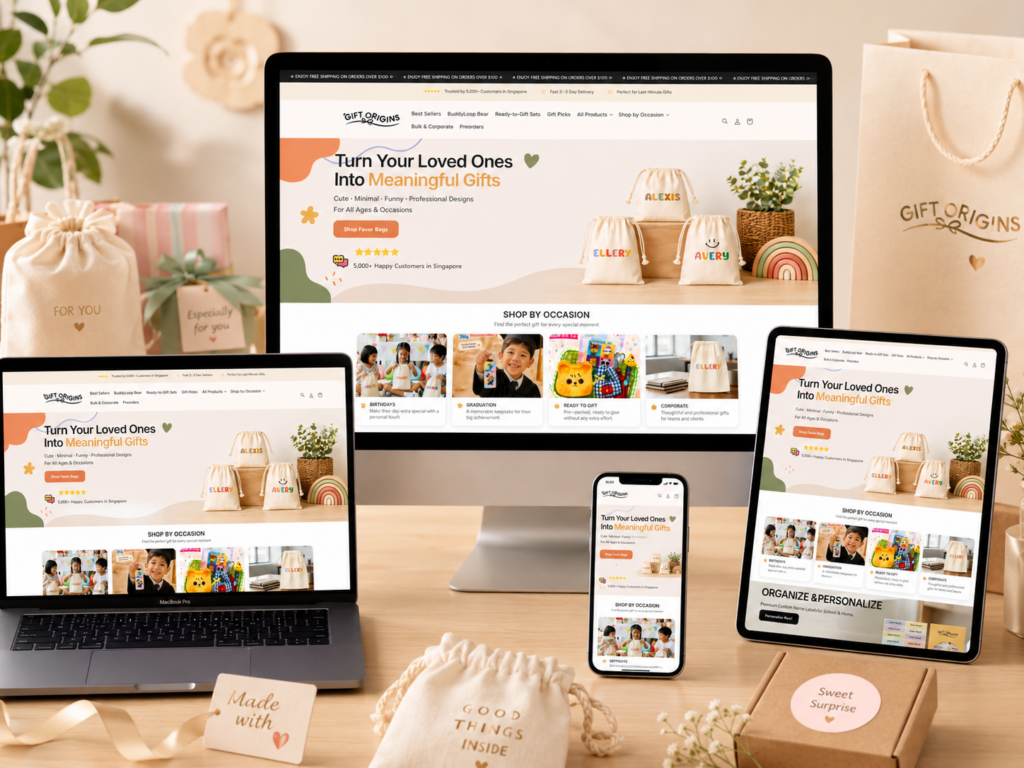 Gift-Oriented Shopify UX Designed for Emotional Commerce