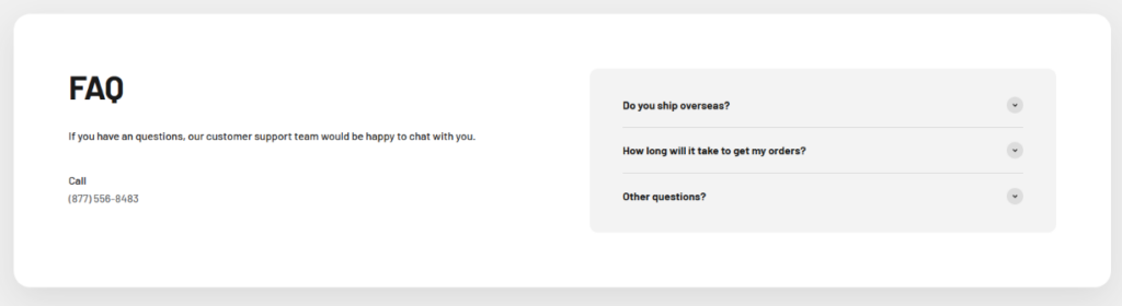 Designing a High-Converting Shopify Hardware Experience-FAQ Section: Reducing Purchase Friction