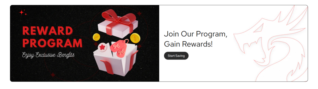 A Shopify Gaming Peripherals Website Built To Win-Reward Program: Encouraging Loyalty and Repeat Purchases