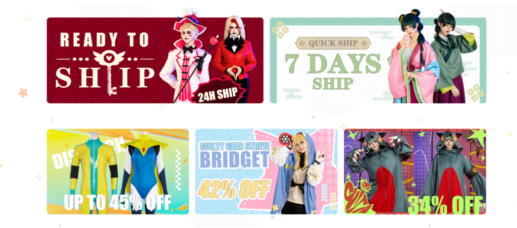 Building a Scalable Cosplay E-Commerce Experience-Homepage Design and Build-Homepage Layout Planning-Featured Category Sections