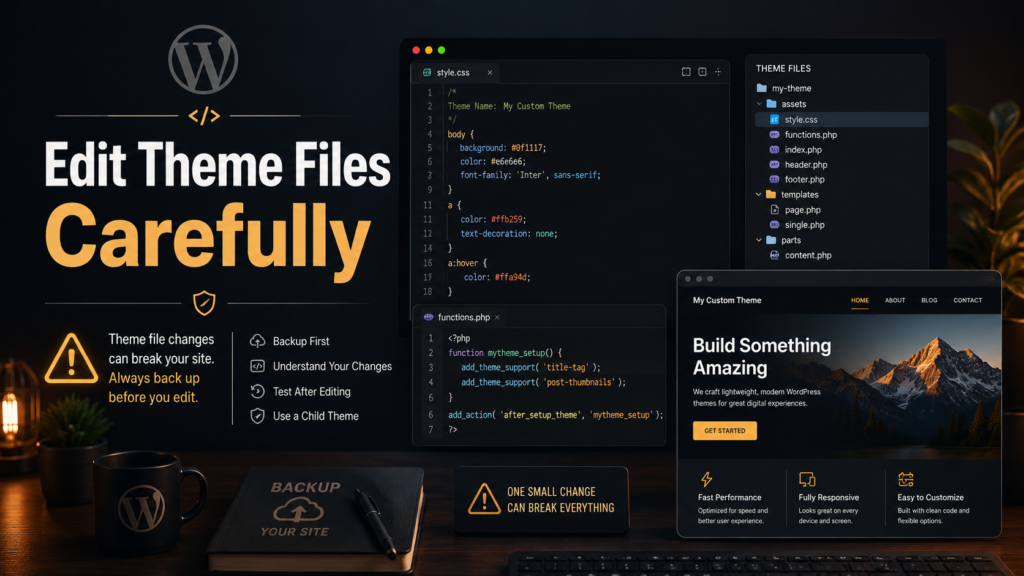 How to Change Font in WordPress Easily-Edit Theme Files Carefully