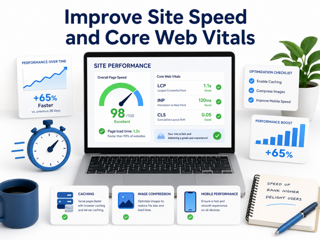 How to Improve SEO Ranking on WordPress-Improve Site Speed and Core Web Vitals