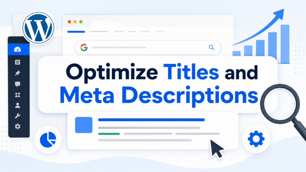 How to Improve SEO WordPress Results: A Beginner Guide-Optimize Titles and Meta Descriptions