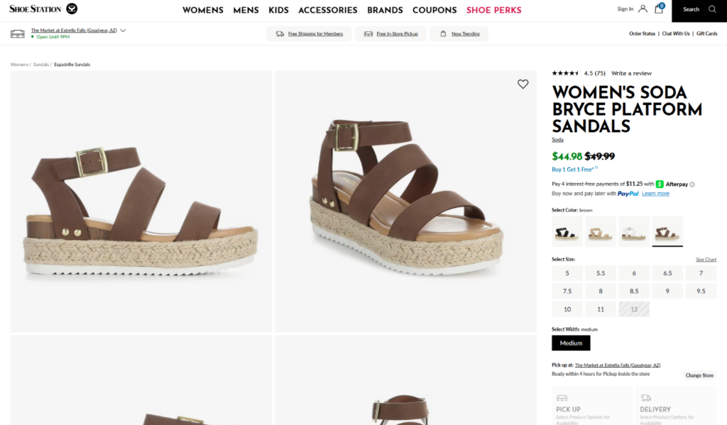 How Shoe Station Designs Footwear Shopping For Conversion-Why The Product Page Converts Product Interest Into Confidence