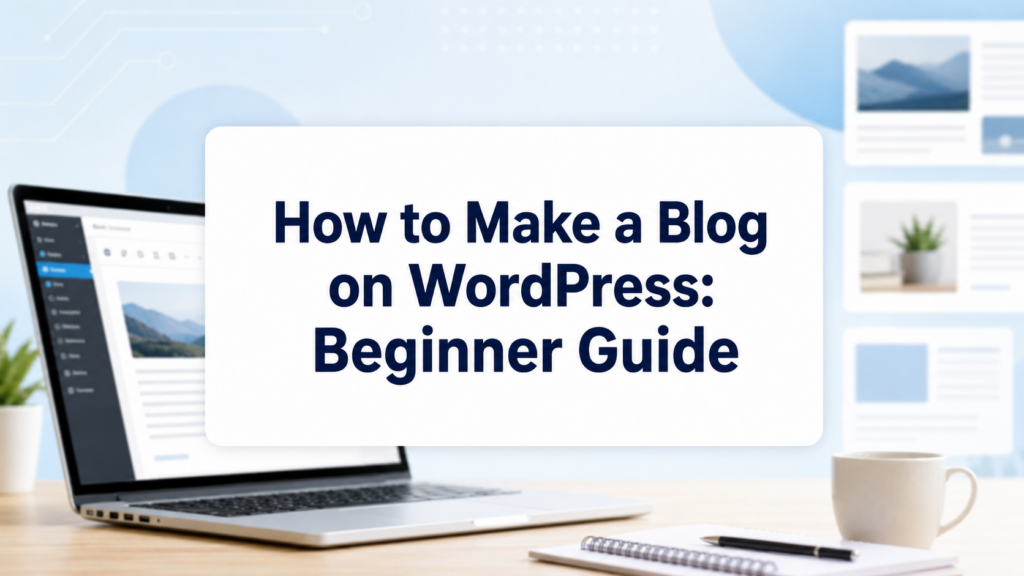 How to Make a Blog on WordPress: Beginner Guide