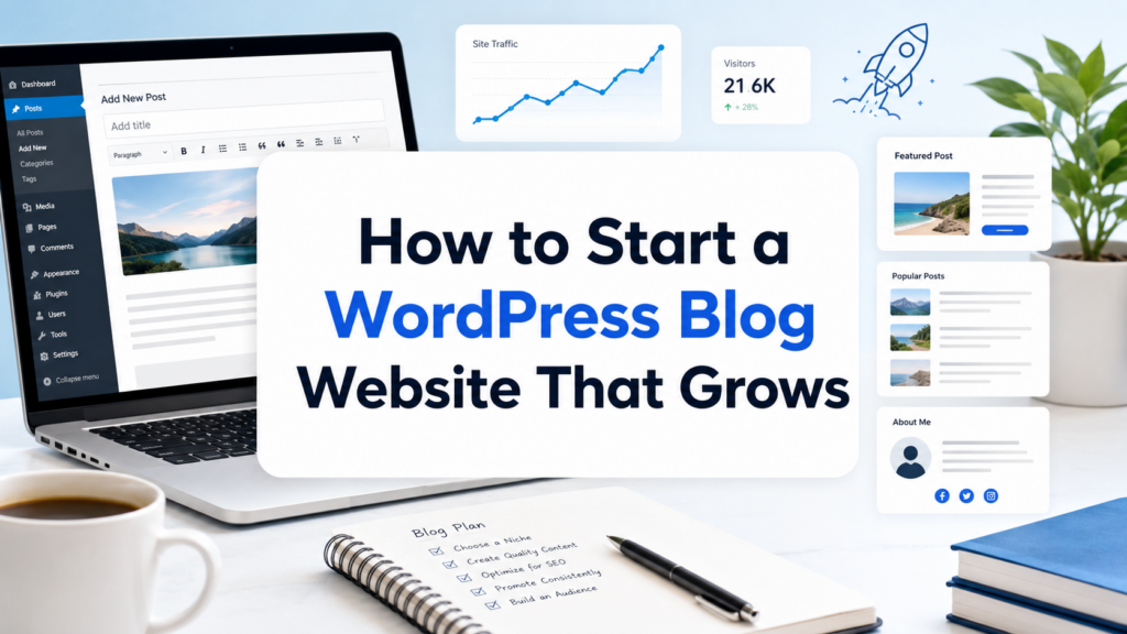How to Start a WordPress Blog Website That Grows