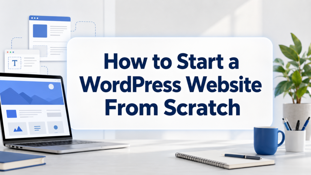 How to Start a WordPress Website From Scratch