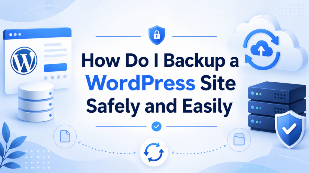 How Do I Backup a WordPress Site Safely and Easily