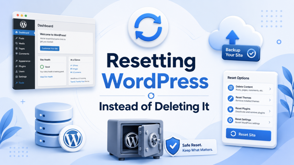 How Do I Delete WordPress Without Losing Important Data-Resetting WordPress Instead of Deleting It