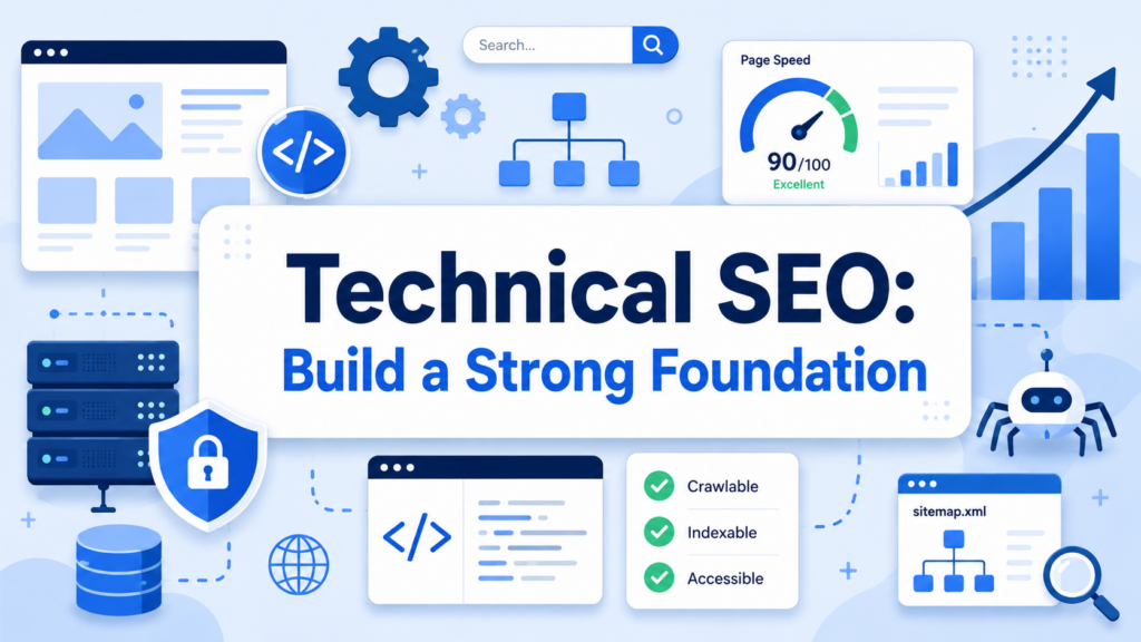 How to Improve WordPress SEO and Get More Traffic-Technical SEO: Build a Strong Foundation