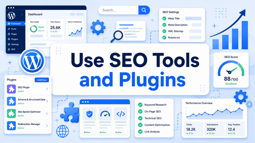 How to Improve WordPress SEO and Get More Traffic-Use SEO Tools and Plugins