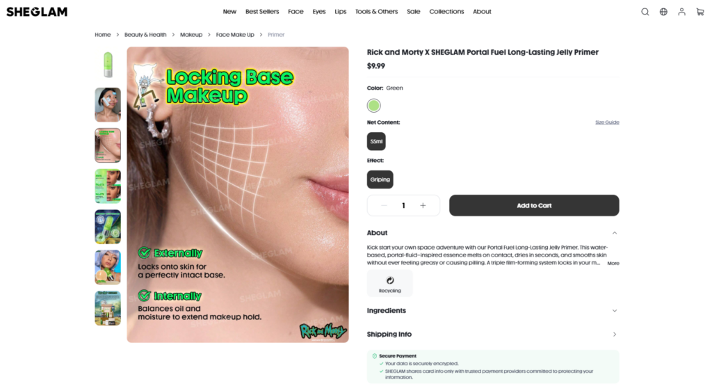 Why SHEGLAM Turns Beauty Into Shopping Stories-Product Detail Page: Turning Interest Into Purchase