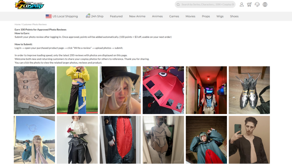 Building a Scalable Cosplay E-Commerce Experience-Homepage Design and Build-Homepage Layout Planning-Community and Review Entry Points