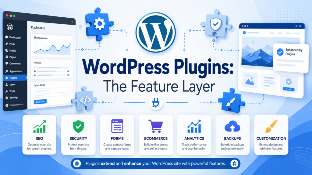 What Is a WordPress Website and How Does It Work?-WordPress Plugins: The Feature Layer