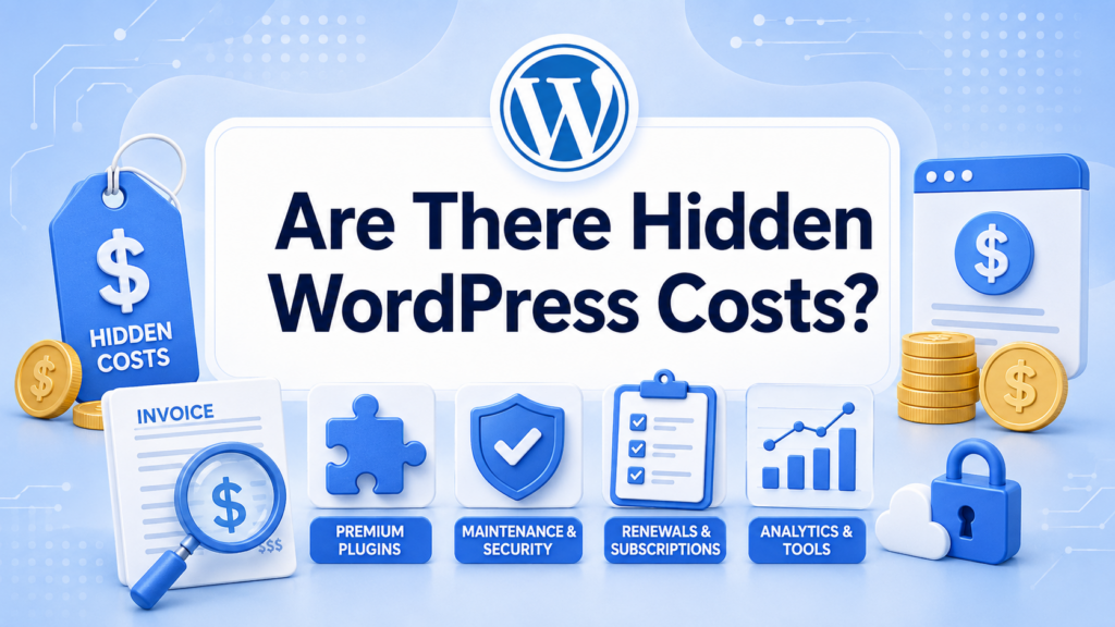 How Much Is WordPress? A Practical Cost Guide-Are There Hidden WordPress Costs?