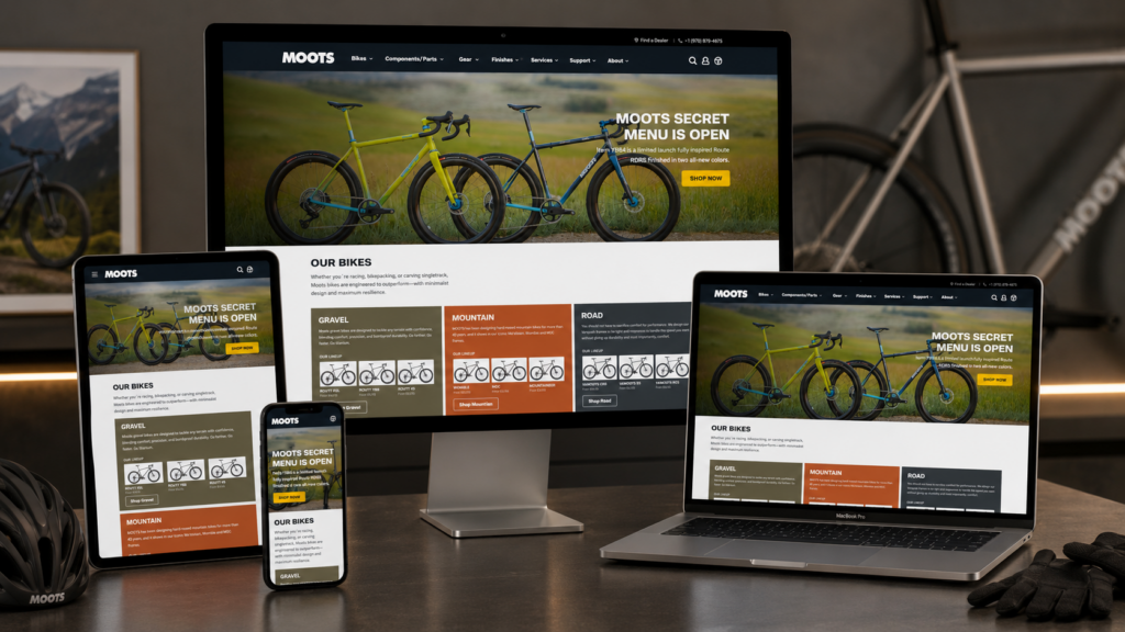 How Cycling Builds Trust Through Website Design