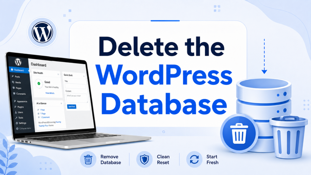 How Do You Delete a WordPress Site Safely?-Delete the WordPress Database