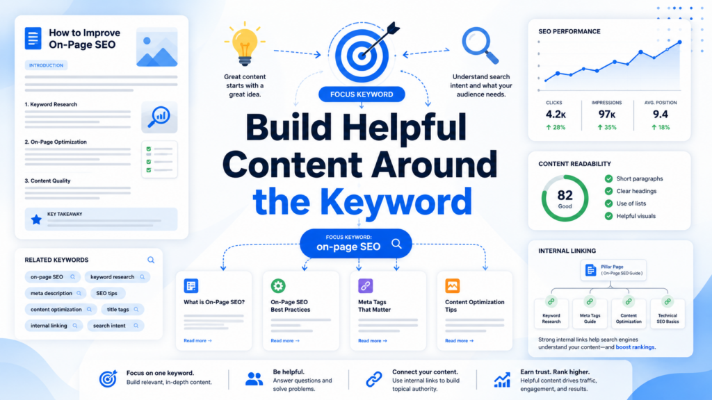 How to Add Keywords in WordPress-Build Helpful Content Around the Keyword