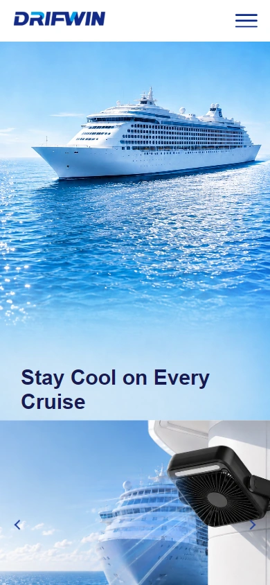 DRIFWIN mobile homepage: reallocate space according to narrow screen