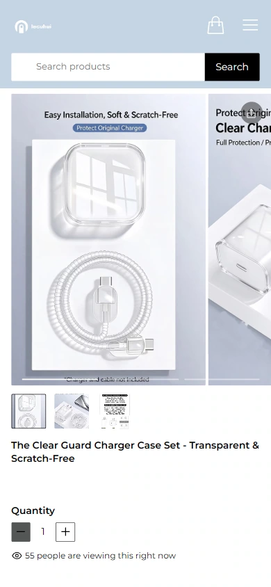 Mobile phone details: let product pictures and information appear in order
